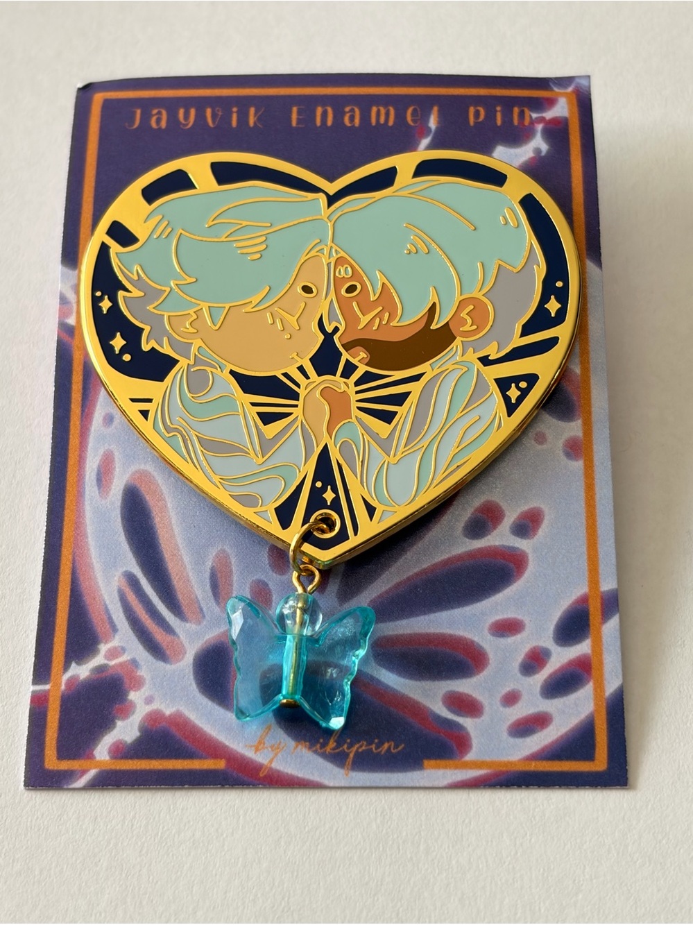 🌙 C637 JAYVIC Enamel Pin